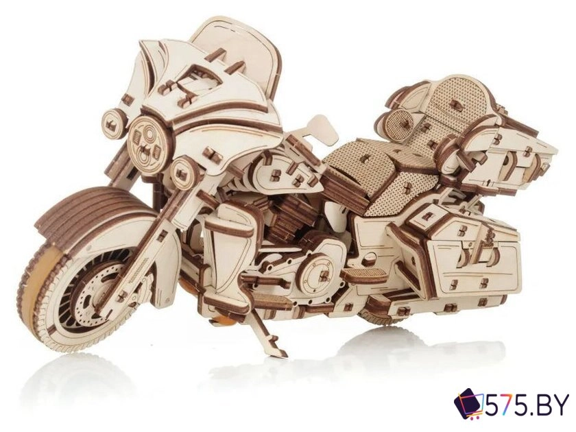3Д-пазл Eco-Wood-Art Мотоцикл Байк в магазине 575.by