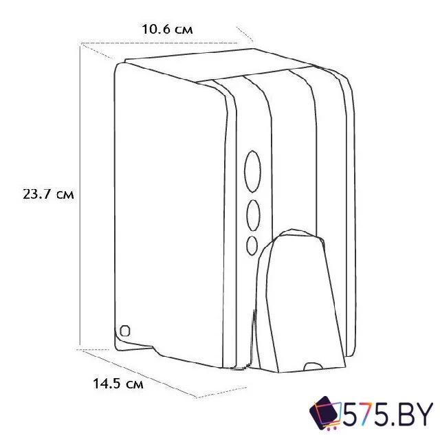 Дозатор для жидкого мыла Palex 3450-0 в магазине 575.by