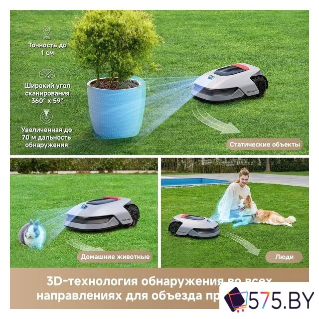 Газонокосилка-робот Dreame Roboticmower A1 Pro в магазине 575.by