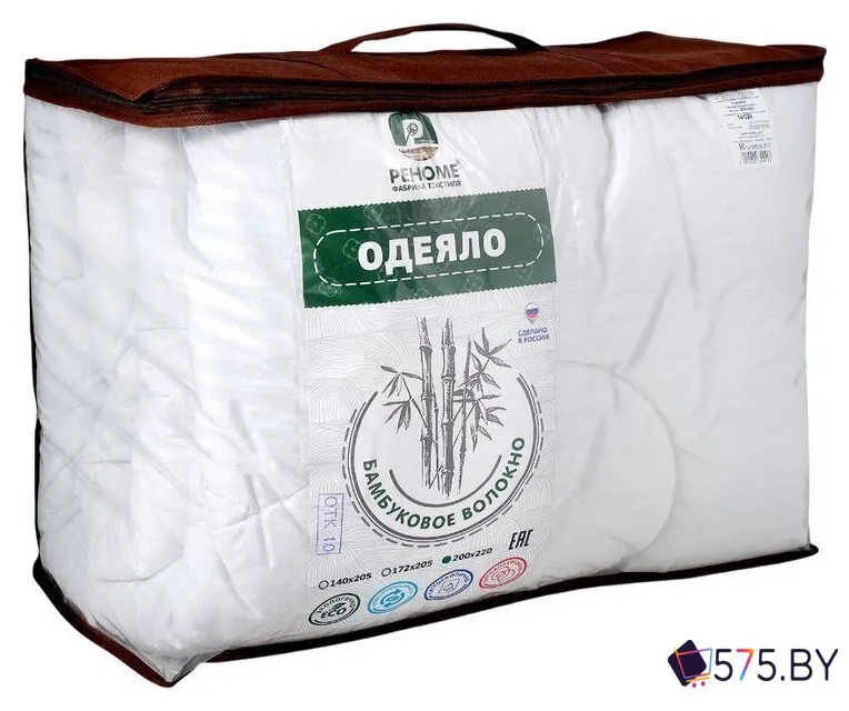 Одеяло Реноме Евро Сатин 14/228 200x220 (бамбук, 300) в магазине 575.by