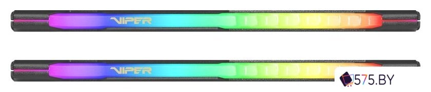 Оперативная память Patriot Viper Steel RGB 2x32GB DDR4 PC4-28800 PVSR464G360C0K в магазине 575.by