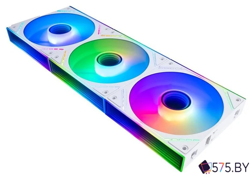 Комплект вентиляторов для корпуса Thermalright TL-M12QRW-S X3 (белый) в магазине 575.by