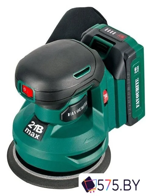 Эксцентриковая шлифмашина Favourite OBS 21 OS125 Set 153212521 (с 1-им АКБ) в магазине 575.by