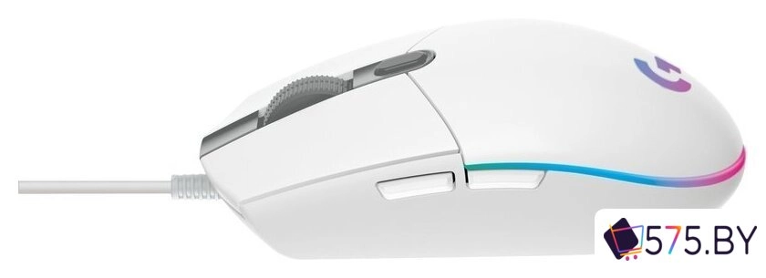 Игровая мышь Logitech G102 Lightsync (белый) в магазине 575.by