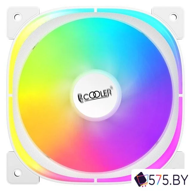 Вентилятор для корпуса PCCooler EF120 ARGB (белый) в магазине 575.by