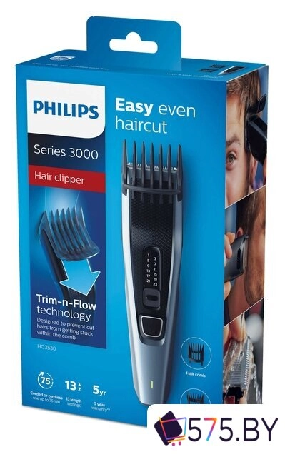 Машинка для стрижки волос Philips HC3530/15 в магазине 575.by