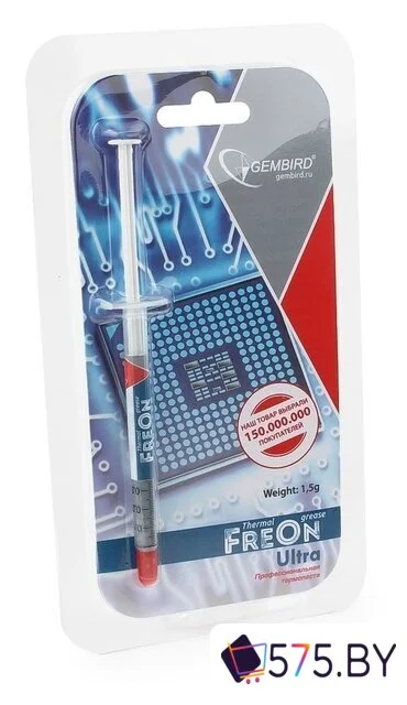 Термопаста Gembird GF-21-1.5 (1.5 г) в магазине 575.by