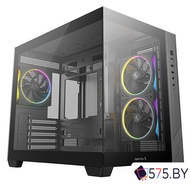 Корпус DeepCool CG330 3F R-CG330-BKNGM3-G в магазине 575.by