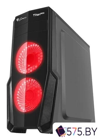 Корпус Genesis Titan 800 (красная подсветка) в магазине 575.by