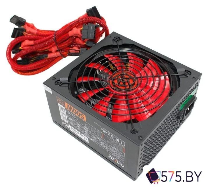 Блок питания Ginzzu PC500 в магазине 575.by