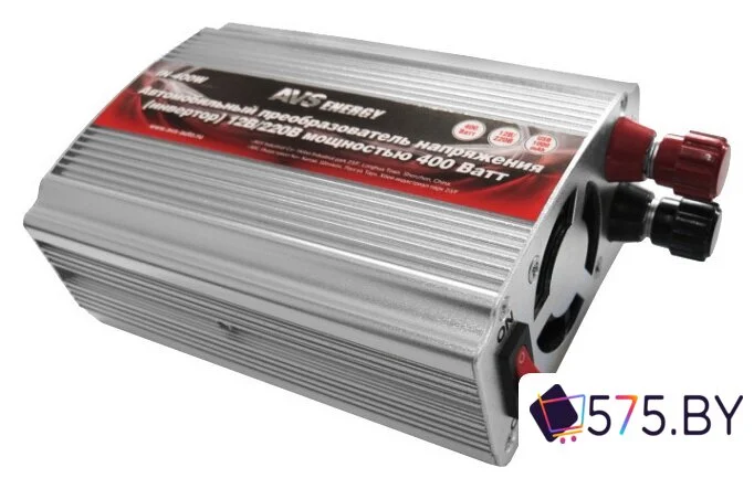 Автомобильный инвертор AVS Energy 12/220V IN-400W в магазине 575.by