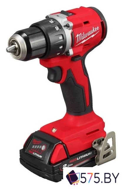 Дрель-шуруповерт Milwaukee M18 M18BLDDRC-202C 4933492833 (с 2-мя АКБ 2 Ач, кейс) в магазине 575.by