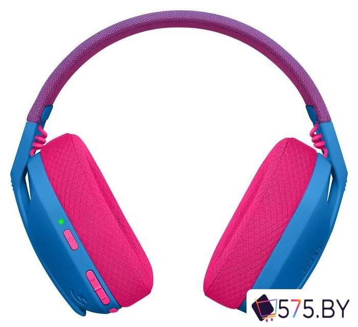 Наушники Logitech G435 Lightspeed (синий/малиновый) в магазине 575.by