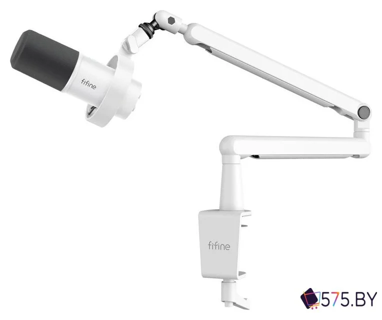 Проводной микрофон FIFINE T688 (белый) в магазине 575.by