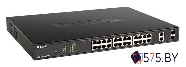 Настраиваемый коммутатор D-Link DGS-1100-26MPPV2/A3A в магазине 575.by