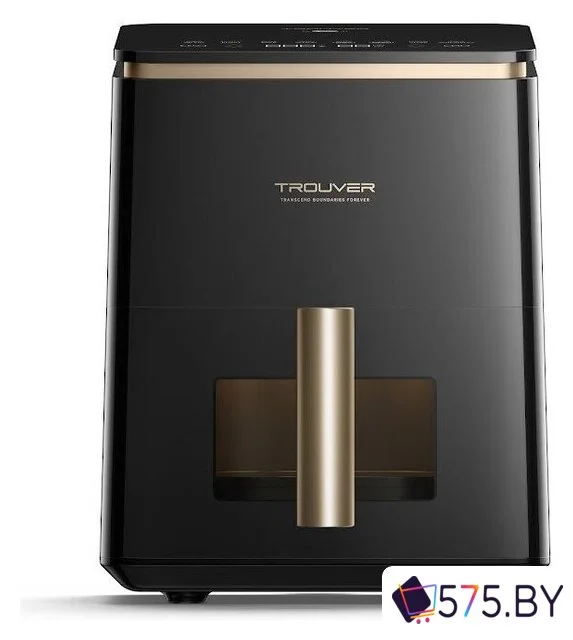 Аэрогриль (аэрофритюрница) Trouver Air Fryer Metalish AF10 Pro (черный) в магазине 575.by