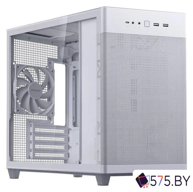 Корпус ASUS Prime AP201 TG (белый) в магазине 575.by