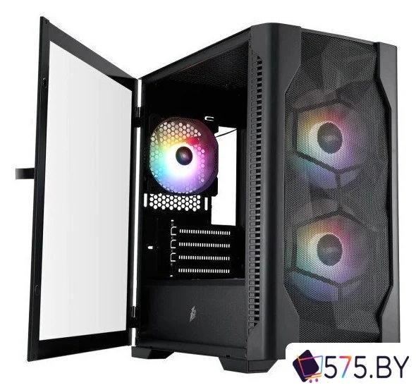 Корпус 1stPlayer D4-M FRGB (черный) в магазине 575.by