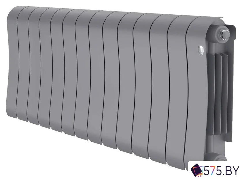 Биметаллический радиатор Royal Thermo Infinity 300 Silver Satin (14 секций) в магазине 575.by