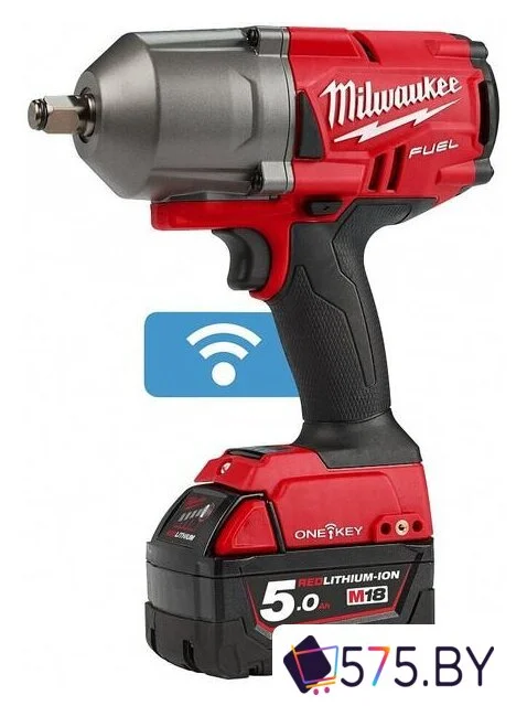 Гайковерт Milwaukee M18 ONEFHIWF12-502X 4933459727 (с 2-мя АКБ, кейс) в магазине 575.by