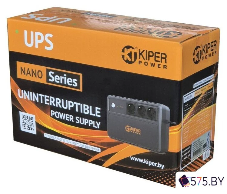 Источник бесперебойного питания Kiper Power Nano 850 (850VA/480W) в магазине 575.by