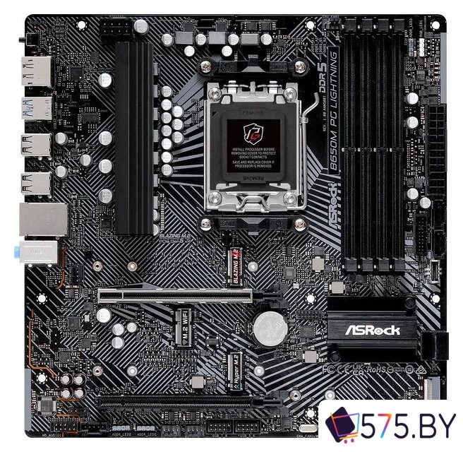 Материнская плата ASRock B650M PG Lightning в магазине 575.by