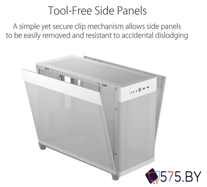 Корпус ASUS Prime AP201 (белый) в магазине 575.by