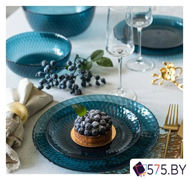 Набор тарелок Luminarc Идиллия Лондон Топаз Q4077 (18шт) в магазине 575.by