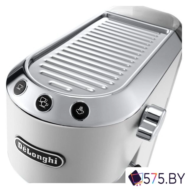 Рожковая кофеварка DeLonghi Dedica EC 685.W в магазине 575.by