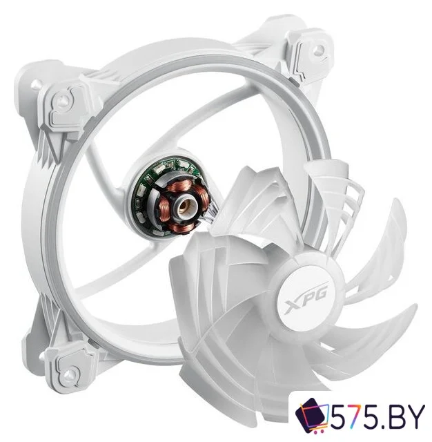 Вентилятор для корпуса ADATA Hurricane 120 ARGB PWM (белый) в магазине 575.by