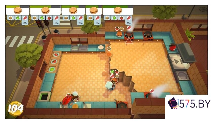 Игры для приставок PlayStation 4 Overcooked! + Overcooked! 2 в магазине 575.by