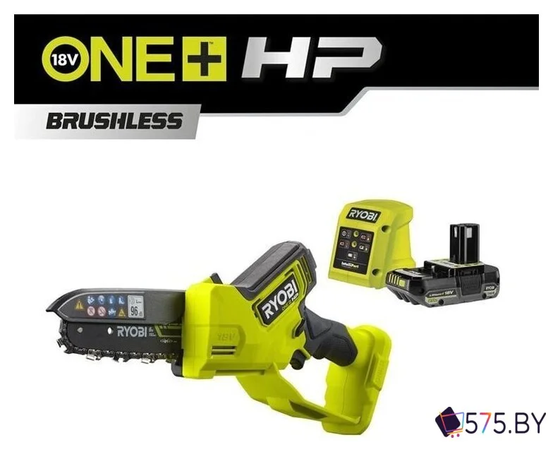 Аккумуляторная пила Ryobi RY18PSX15A-120 5133005780 (с 1-им АКБ) в магазине 575.by