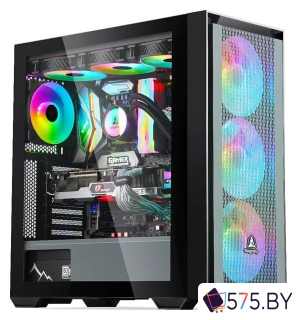 Корпус Segotep Gank 360 (черный) в магазине 575.by