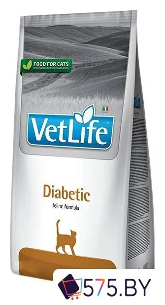 Сухой корм для кошек Farmina Vet Life Diabetic 2 кг в магазине 575.by