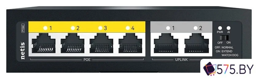 Неуправляемый коммутатор Netis P106C в магазине 575.by