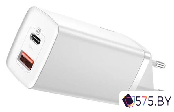 Сетевое зарядное Baseus CCGAN2L-B02 в магазине 575.by