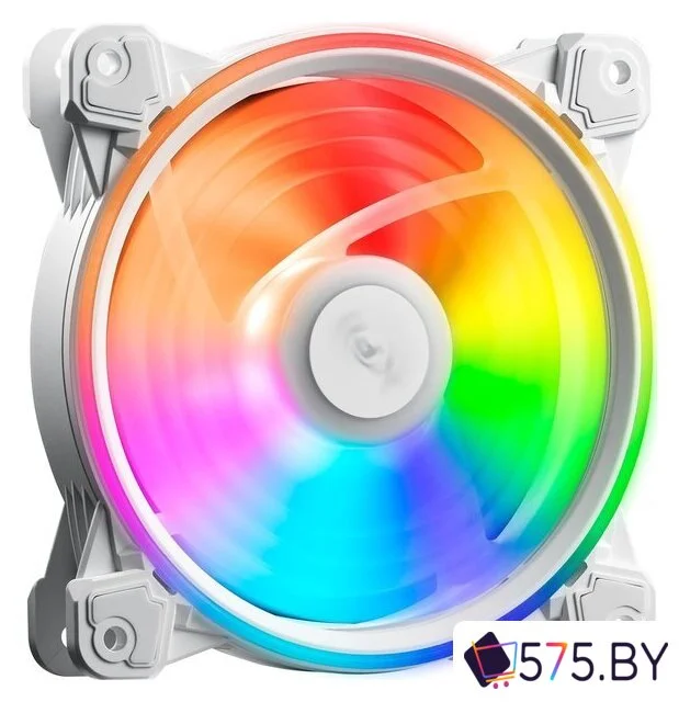 Вентилятор для корпуса ADATA Hurricane 120 ARGB PWM (белый) в магазине 575.by