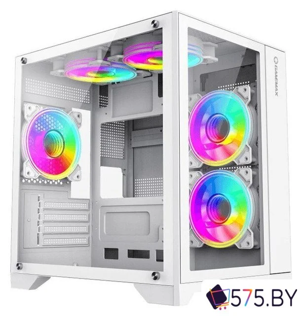 Корпус GameMax Infinity Mini WH (белый) в магазине 575.by