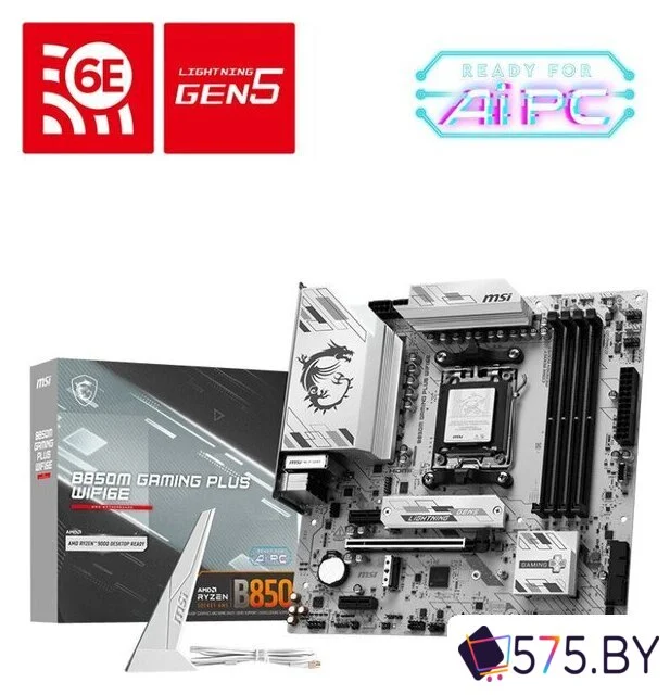 Материнская плата MSI B850M Gaming Plus WiFi6E в магазине 575.by
