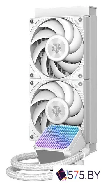 Система жидкостного охлаждения для процессора ID-Cooling DX240 Max White в магазине 575.by
