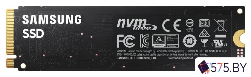 SSD Samsung 980 1TB MZ-V8V1T0BW в магазине 575.by