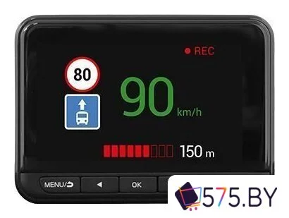 Видеорегистратор-GPS информатор (2в1) NAVITEL R9 Dual в магазине 575.by