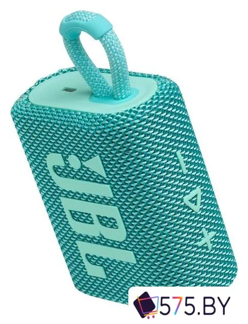 Беспроводная колонка JBL Go 3 (бирюзовый) в магазине 575.by