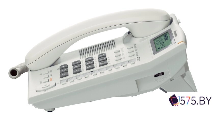 Проводной телефон Panasonic KX-TS2388UAW (белый) в магазине 575.by