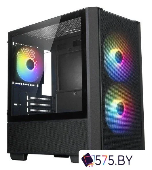 Корпус XASTRA A400M 3FRGB (черный) в магазине 575.by