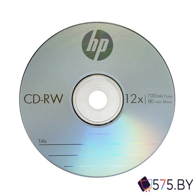 CD-RW диск HP 700Mb 12x 69313 (25 шт.) в магазине 575.by