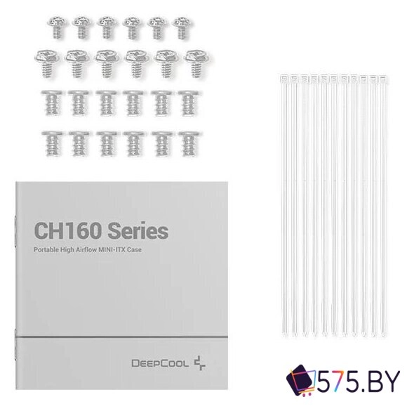 Корпус DeepCool CH160 WH R-CH160-WHNGI0-G-1 в магазине 575.by