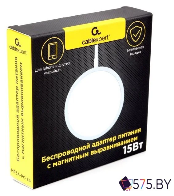 Беспроводное зарядное Cablexpert MP3A-PC-34 в магазине 575.by