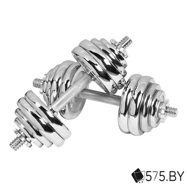 Набор гантелей с соединительным грифом  Alpin DB-30кг в магазине 575.by