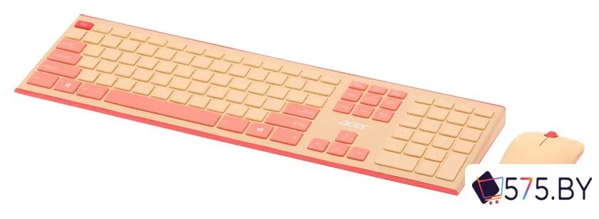 Офисный набор Acer OCC205 (бежевый/розовый) в магазине 575.by